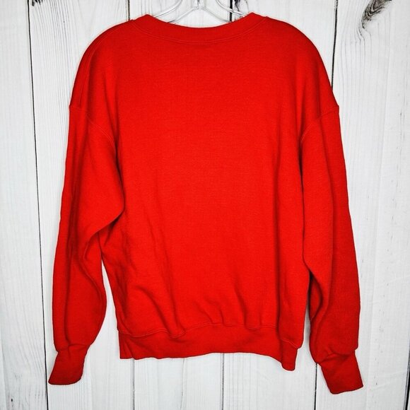 Healthknit 1996 Atlanta Olympics Printed Sweatshirt Made in USA Red Sz M (38-40) - Picture 5 of 7